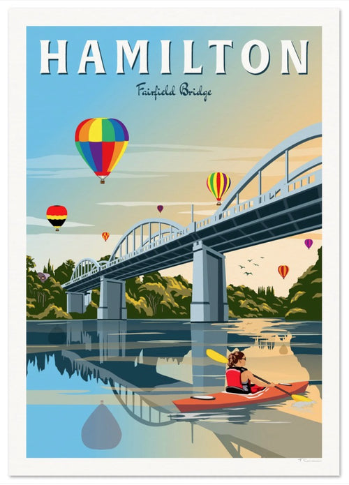 A4 Viva Prints Hamilton Fairfield Bridge