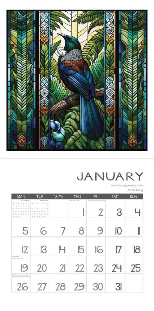 Lucy Gauntlet - 2026 Wall Calendar