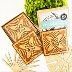 Coasters set Bamboo + Rimu - Tapa Square