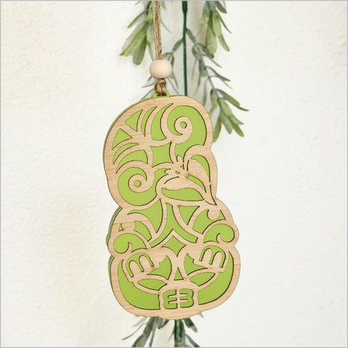 Hanging Ornament - Tiki Lime Satin Acrylic