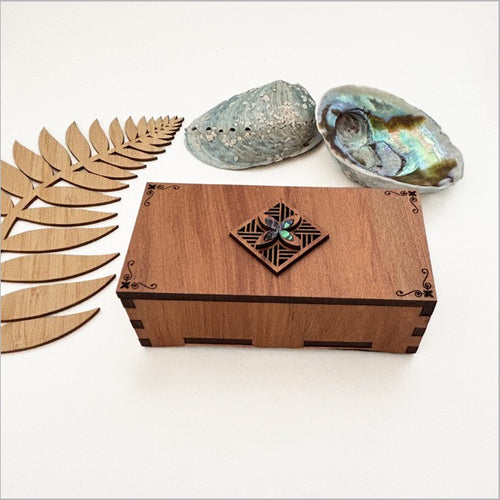 Small RectangleTrinket Box Relief - Tapa 1