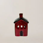Crimson Crush Cottage - Tea light house 10cm