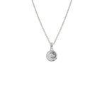 Sterling Silver Necklace - Evolve Ocean Wave Coin (Confident)