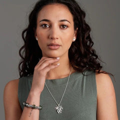 Sterling Silver Necklace - Manuka  (Vitality)