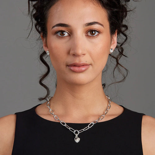 Sterling Silver Earrings - Evolve Ocean Wave Coin