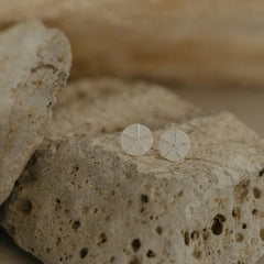 Sterling Silver Earrings - Evolve Kina Coin (Inner Beauty)