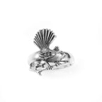 Nick Von K - Sterling Silver Fantail ring