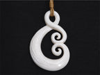 Premier Koru and Twist Bone Pendant