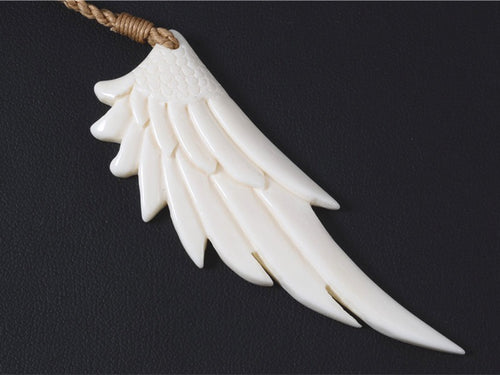 Premier Angel-Wing Bone Pendant