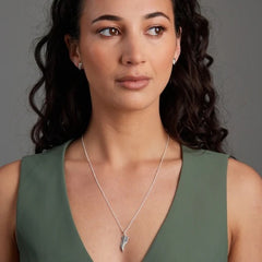 Sterling Silver Necklace -  Forever Fern