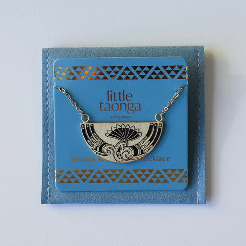 Huia Breastplate Necklace - Gold