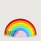 Wooden Rainbow Blocks