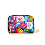 Card Holder - Floral Kingfisher