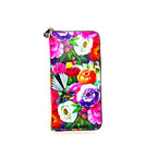 New Long Zip Wallet - Pink Fantail