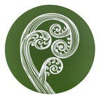 Jo Luping Design - Ponga Ivory on Green - Placemat