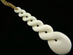 Boxed Premier Bone Twist Pendant Long