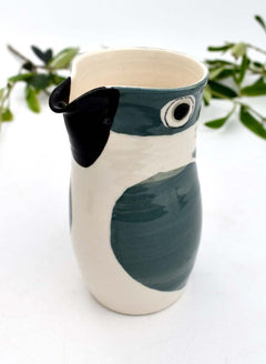 Ceramic Bird Jug - Kingfisher