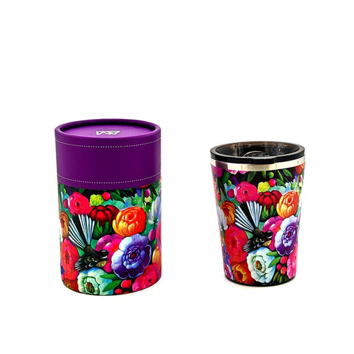 Coffee Tumbler - Pink Fantail