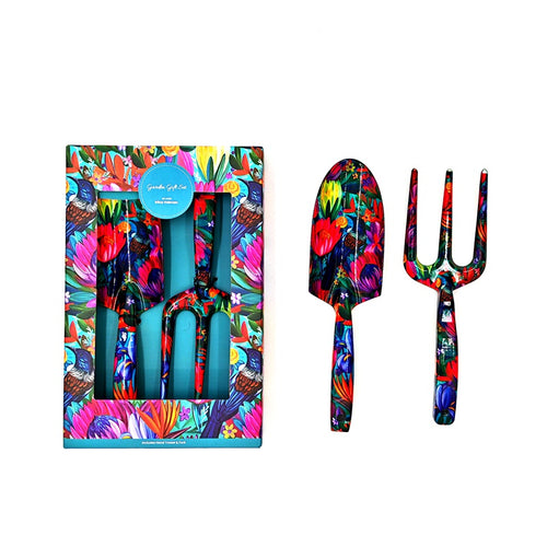Garden Trowel & Fork Set- Pink Tui
