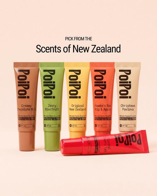 Poipoi Manuka Honey & Lanolin (SPF15+) Lip Balm 15g