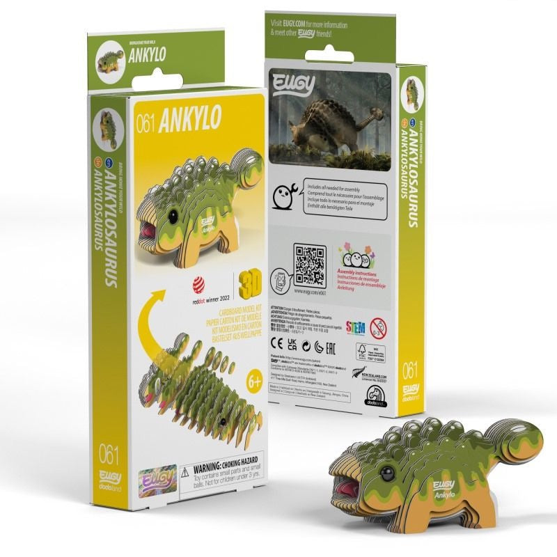3D Cardboard Kit Set - Ankylo – gecko in the village