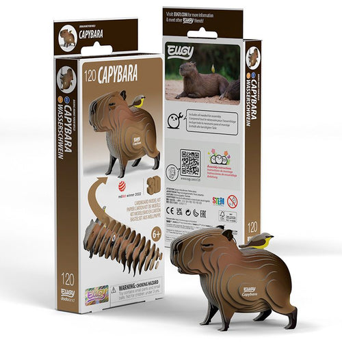 3D Cardboard Kit Set - Capybara