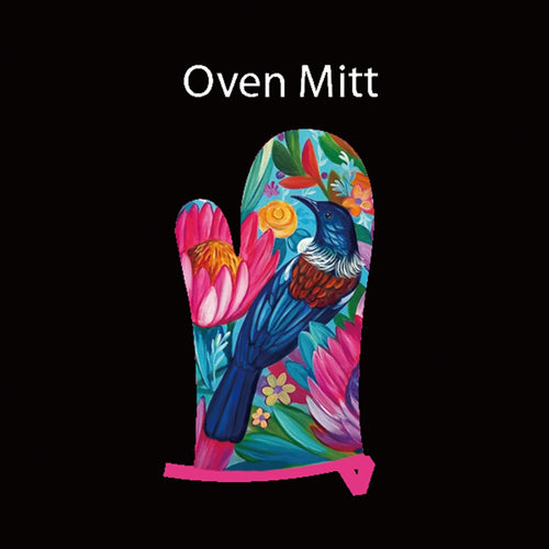 Oven Mitt - Pink Tui