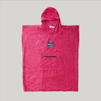 Adventure Cotton Towel Hoodie - Surf Logo Pink
