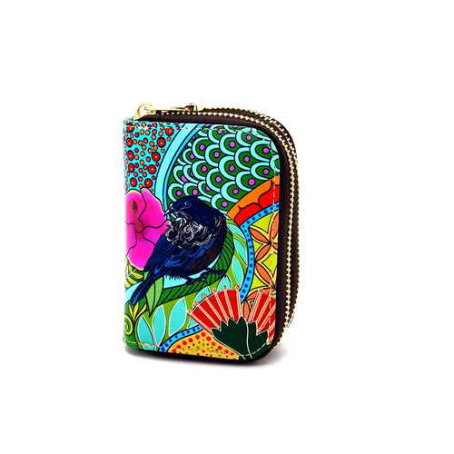 Double Zipped Card Holder - Tui