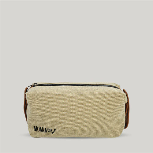 Toiletry Bag - Canvas - Oat