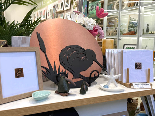 Handmade Copper Artwork Single - Flower/friendship