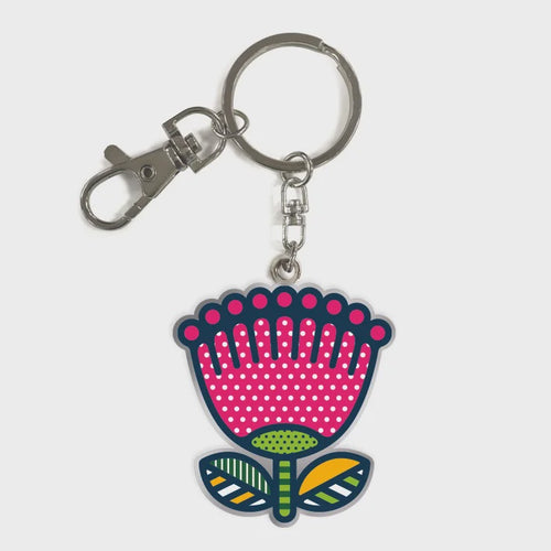 Key Ring - Pop Pohutukawa