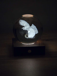 3D Laser Engraved LED Light - Tui