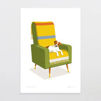 A4 Art Print - Favourite Chair