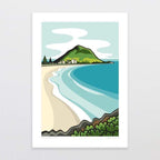 A4 Art Print - Mount Maunganui