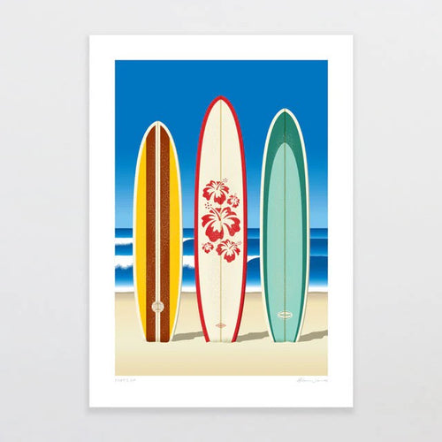 A4 Art Print - Surf's Up