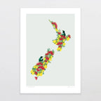 A4 Art Print - Tui Wonderland