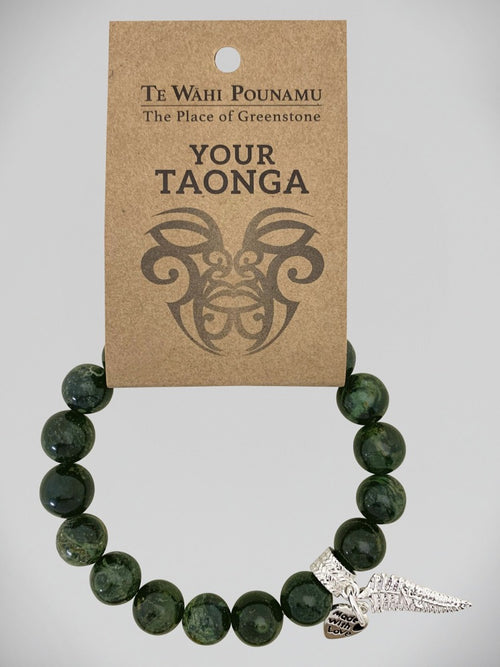 Aroha Charm Bracelets - Your Taonga - BC Nephrite Jade