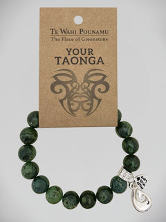 Aroha Charm Bracelets - Your Taonga - BC Nephrite Jade