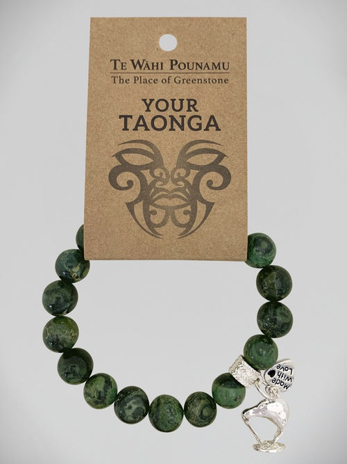 Aroha Charm Bracelets - Your Taonga - BC Nephrite Jade