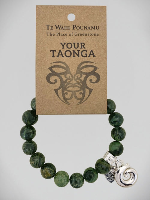 Aroha Charm Bracelets - Your Taonga - BC Nephrite Jade