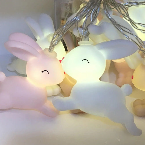 Baby Pastel Bunny Fairy Lights String