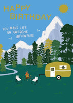 Birthday Card - Hammond Gower - Awesome Adventure