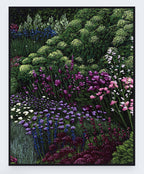 Black Box Frame - Blue And Purple Hues 1