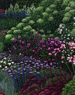 Black Box Frame - Blue And Purple Hues 1 (A)