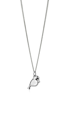 Boh Runga - Baby Tui Pendant Silver