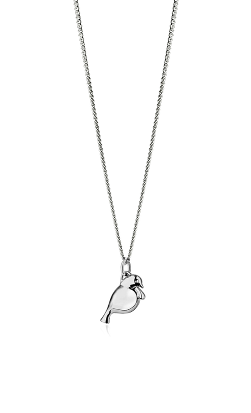 Boh Runga - Baby Tui Pendant Silver