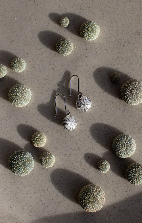 Boh Runga - Sterling Silver Kina Hooks Earrings