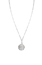 Boh Runga - Sterling Silver Kina Pendant