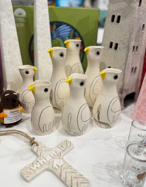Ceramic Bird Jug - Heron